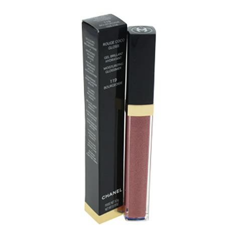 lipgloss chanel 119|chanel lip gloss bourgeoisie.